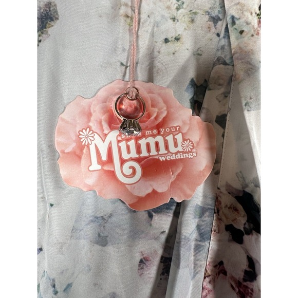 NWT Show Me Your Mumu Wedding Robe Texas Kimono ~ in Bouquet Floral Medium - Picture 3 of 6